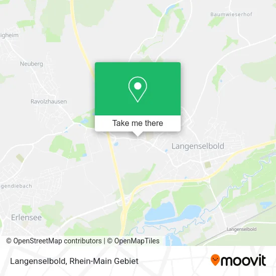 Карта Langenselbold