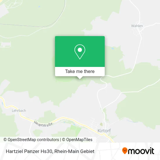 Hartziel Panzer Hs30 map