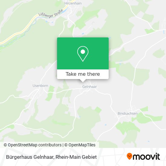 Bürgerhaus Gelnhaar map