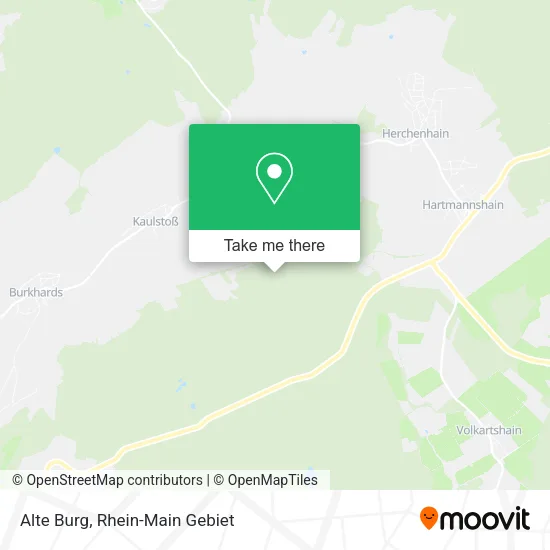 Alte Burg map