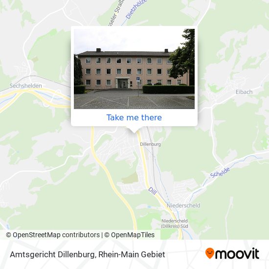 Amtsgericht Dillenburg map