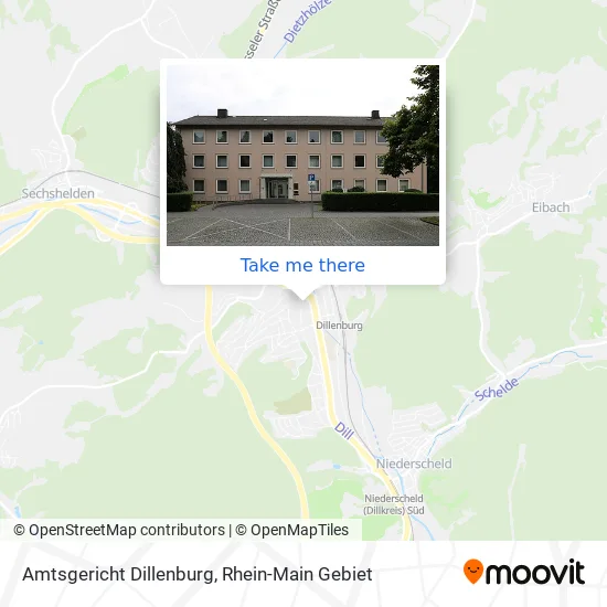 Карта Amtsgericht Dillenburg