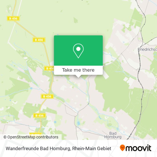 Wanderfreunde Bad Homburg map