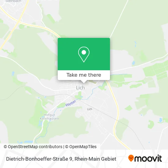 Карта Dietrich-Bonhoeffer-Straße 9