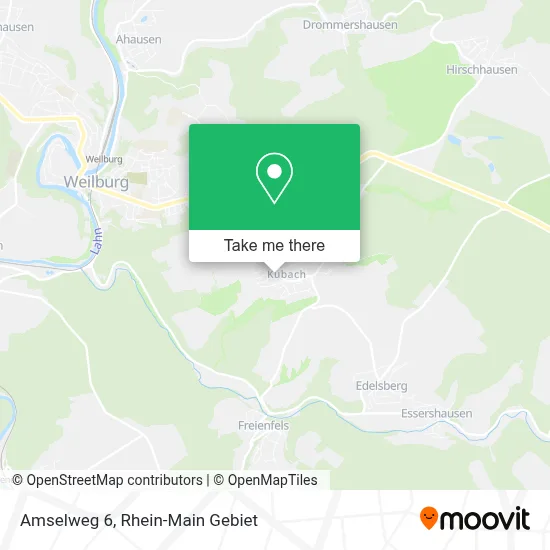 Amselweg 6 map