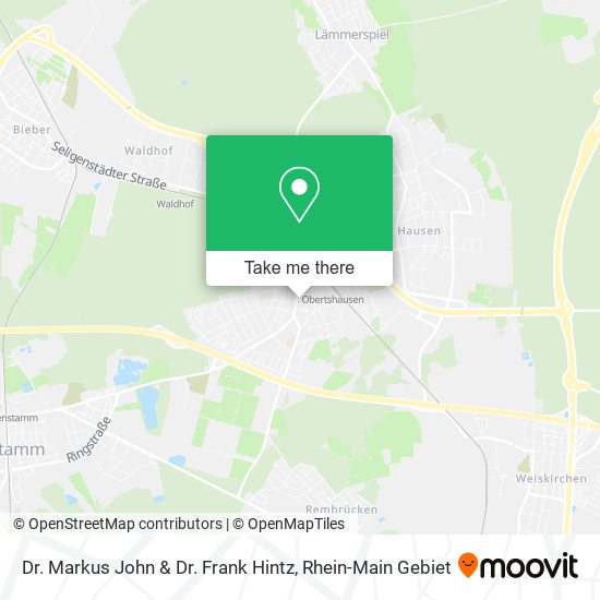 Dr. Markus John & Dr. Frank Hintz map