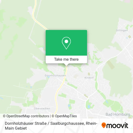Dornholzhäuser Straße / Saalburgchaussee map