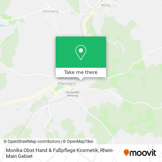 Monika Obst Hand & Fußpflege Kosmetik map