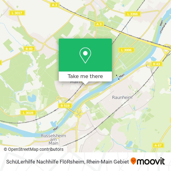 SchüLerhilfe Nachhilfe FlöRsheim map