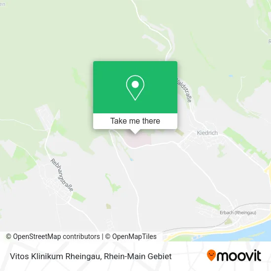 Карта Vitos Klinikum Rheingau