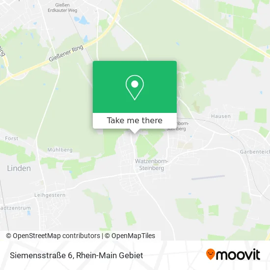 Карта Siemensstraße 6