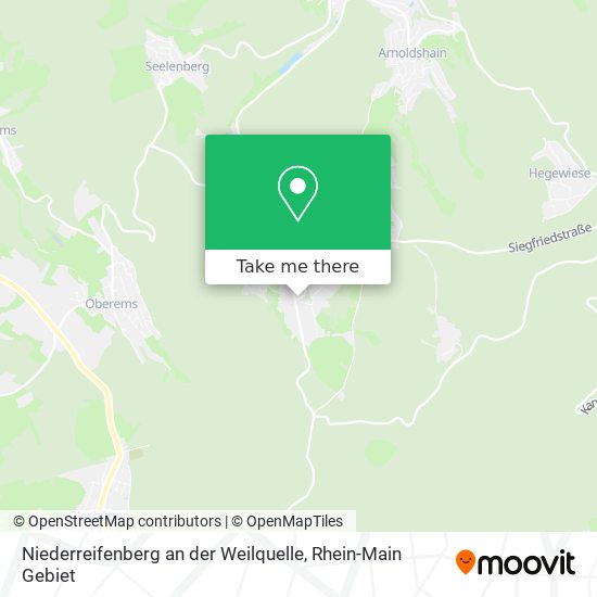 Niederreifenberg an der Weilquelle map