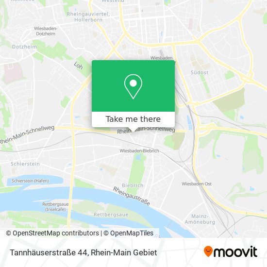 Tannhäuserstraße 44 map