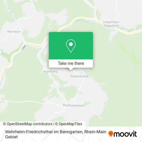 Wehrheim-Friedrichsthal im Banngarten map