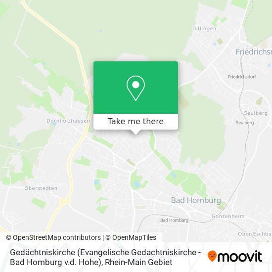 Gedächtniskirche (Evangelische Gedachtniskirche - Bad Homburg v.d. Hohe) map