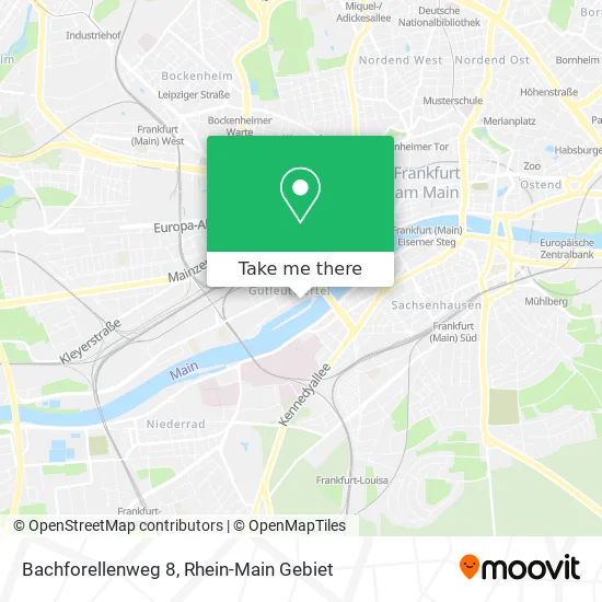 Карта Bachforellenweg 8