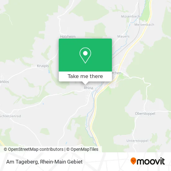 Карта Am Tageberg