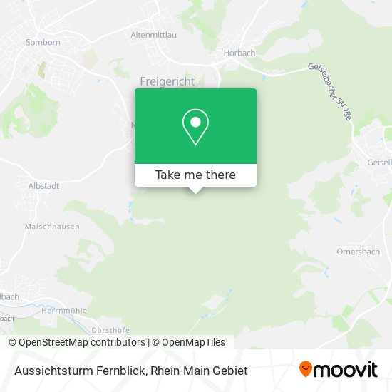 Карта Aussichtsturm Fernblick