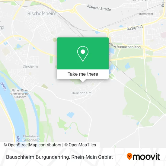Карта Bauschheim Burgundenring
