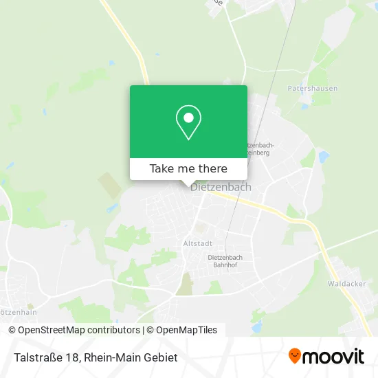 Карта Talstraße 18