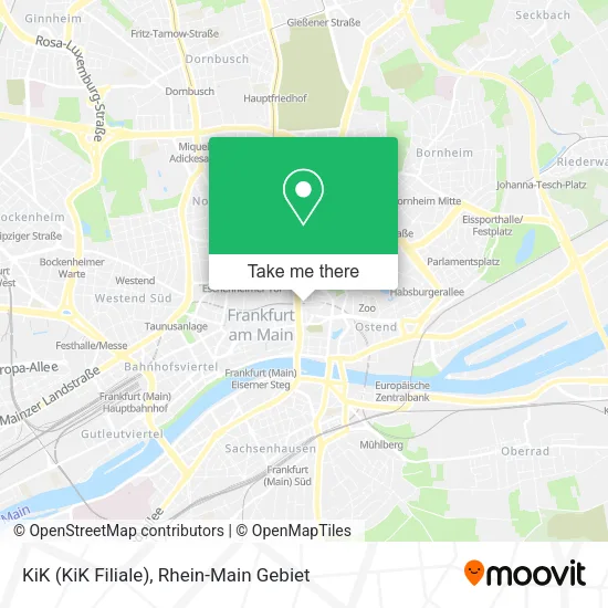 Карта KiK (KiK Filiale)