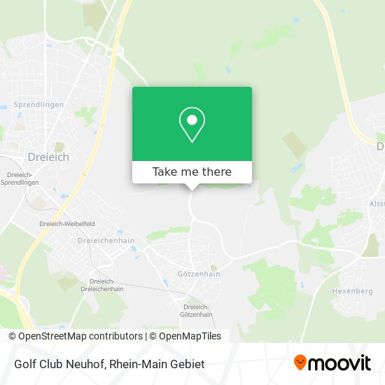 Golf Club Neuhof map