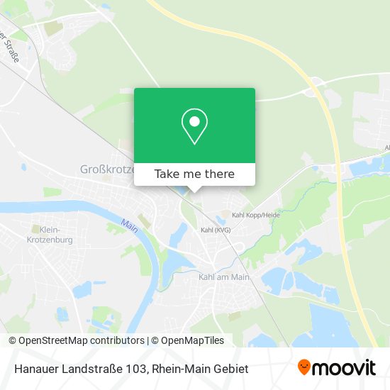 Hanauer Landstraße 103 map