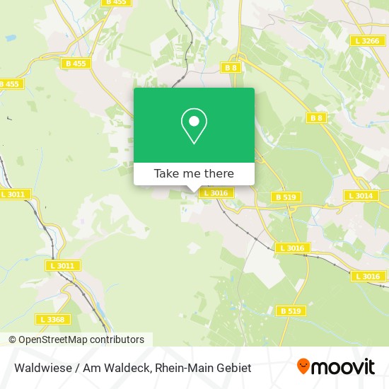 Waldwiese / Am Waldeck map