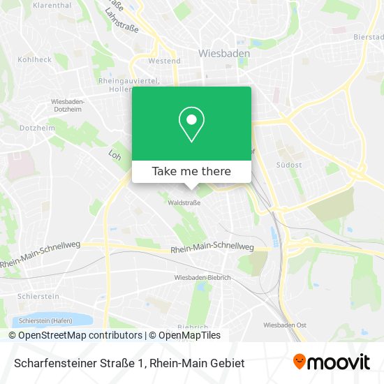 Scharfensteiner Straße 1 map