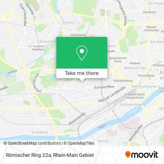 Карта Römischer Ring 22a