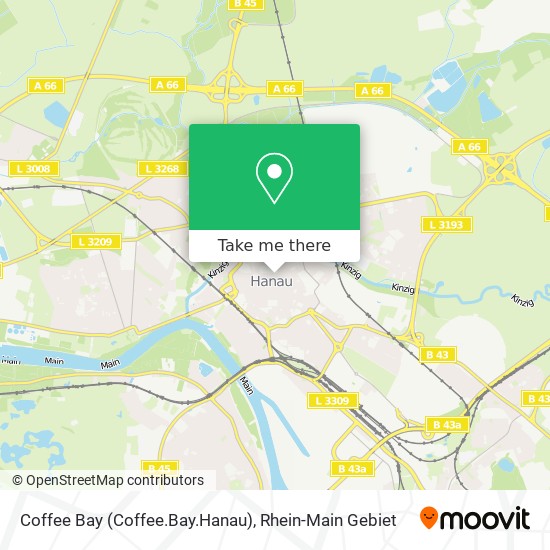 Coffee Bay (Coffee.Bay.Hanau) map