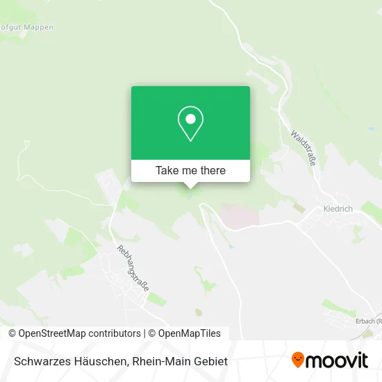 Карта Schwarzes Häuschen