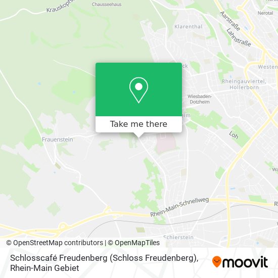 Schlosscafé Freudenberg (Schloss Freudenberg) map