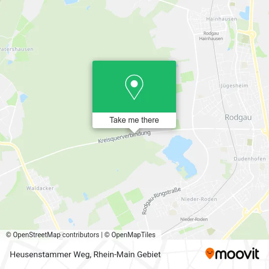 Карта Heusenstammer Weg