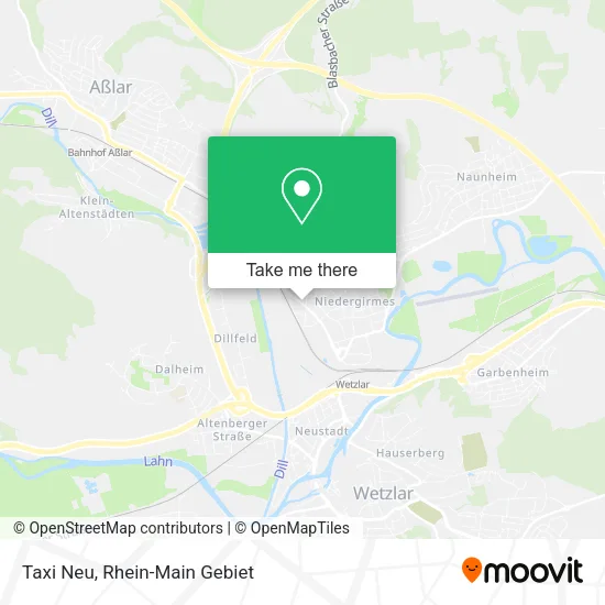 Карта Taxi Neu