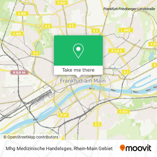 Mhg Medizinische Handelsges map