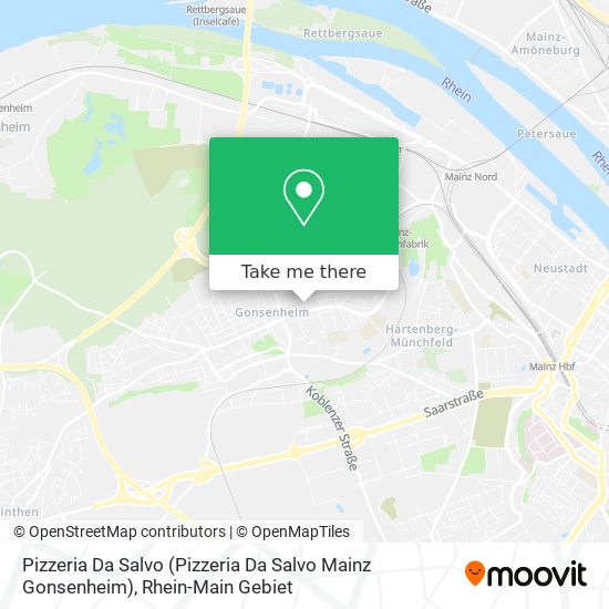 Pizzeria Da Salvo (Pizzeria Da Salvo Mainz Gonsenheim) map