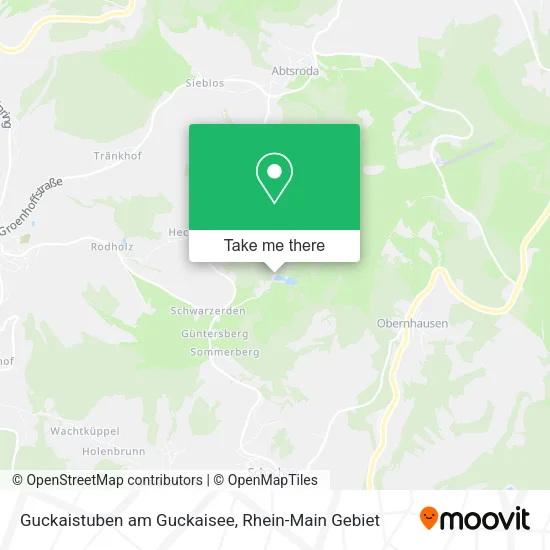 Карта Guckaistuben am Guckaisee