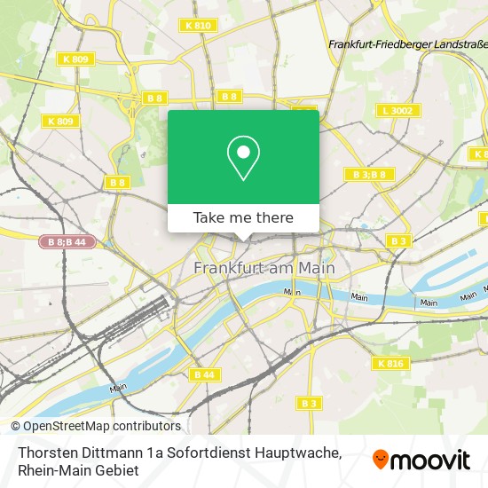 Thorsten Dittmann 1a Sofortdienst Hauptwache map