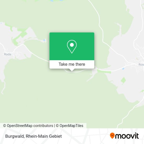 Карта Burgwald