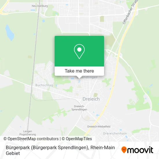 Карта Bürgerpark (Bürgerpark Sprendlingen)