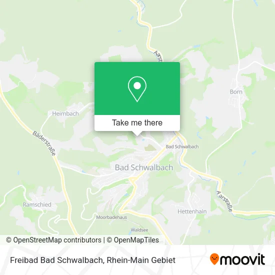 Карта Freibad Bad Schwalbach