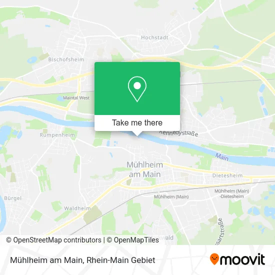 Карта Mühlheim am Main