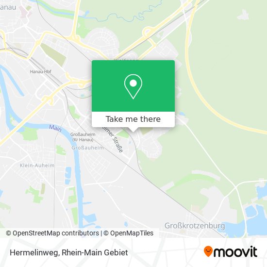 Hermelinweg map