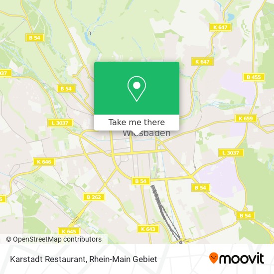 Karstadt Restaurant map