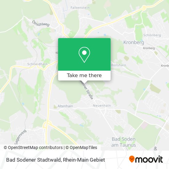 Bad Sodener Stadtwald map