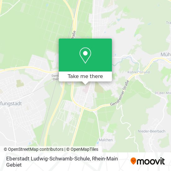 Eberstadt Ludwig-Schwamb-Schule map