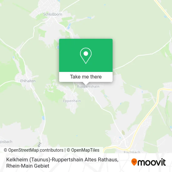 Kelkheim (Taunus)-Ruppertshain Altes Rathaus map