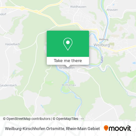 Weilburg-Kirschhofen Ortsmitte map