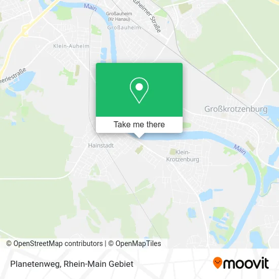 Карта Planetenweg